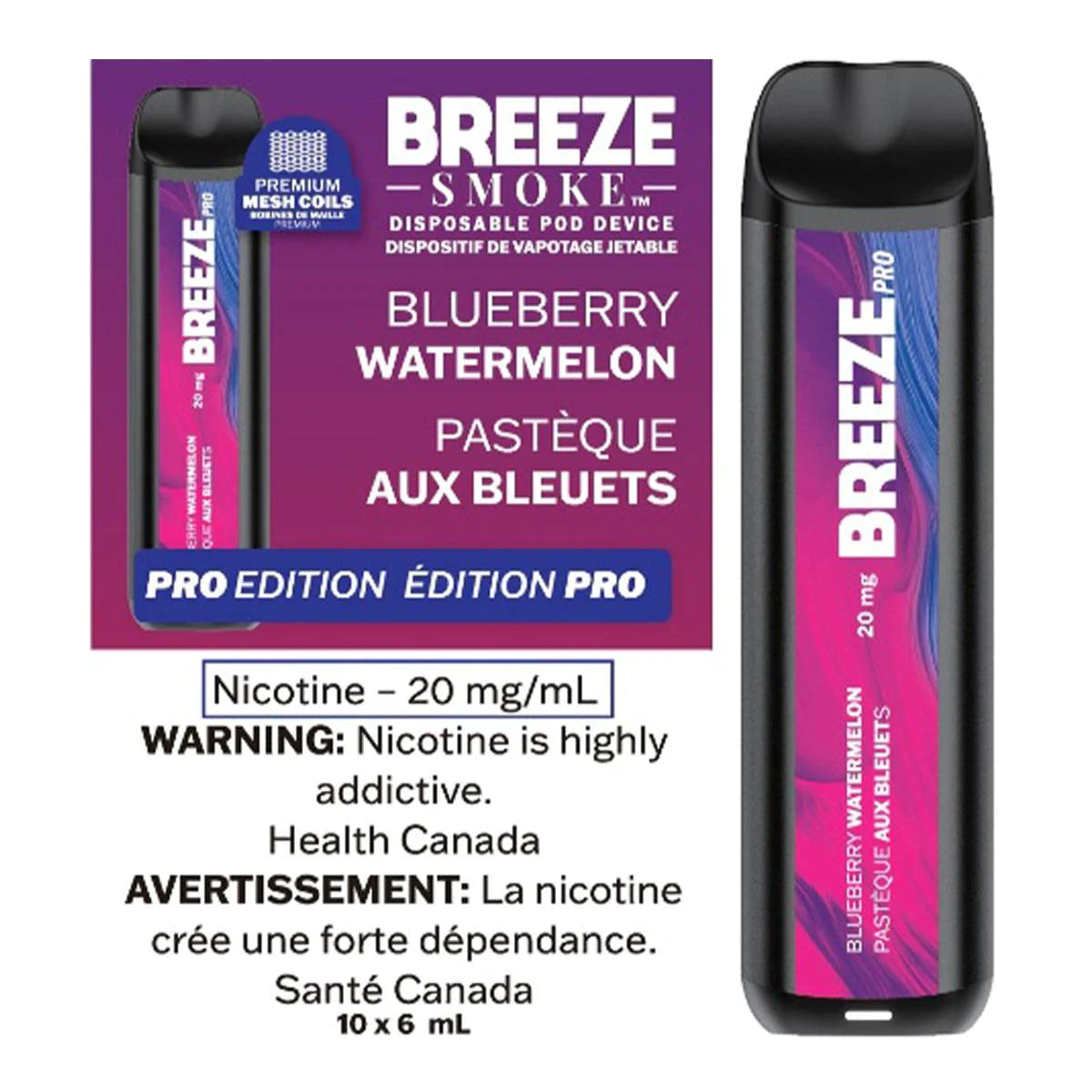 BREEZE PRO - Blueberry Watermelon BREEZE PRO - Blueberry Watermelon