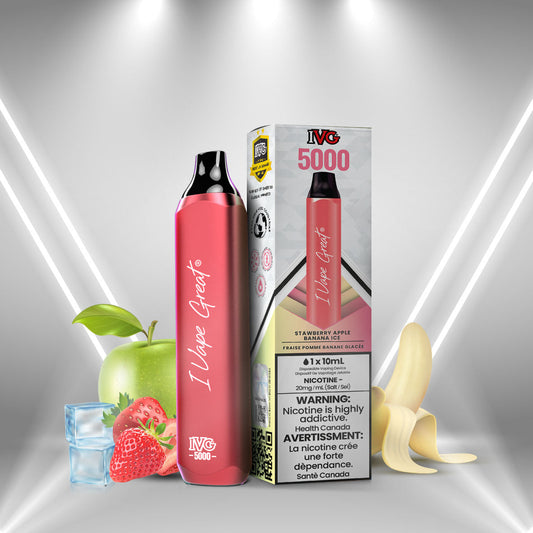 IVG 5000 - Strawberry Apple Banana Ice