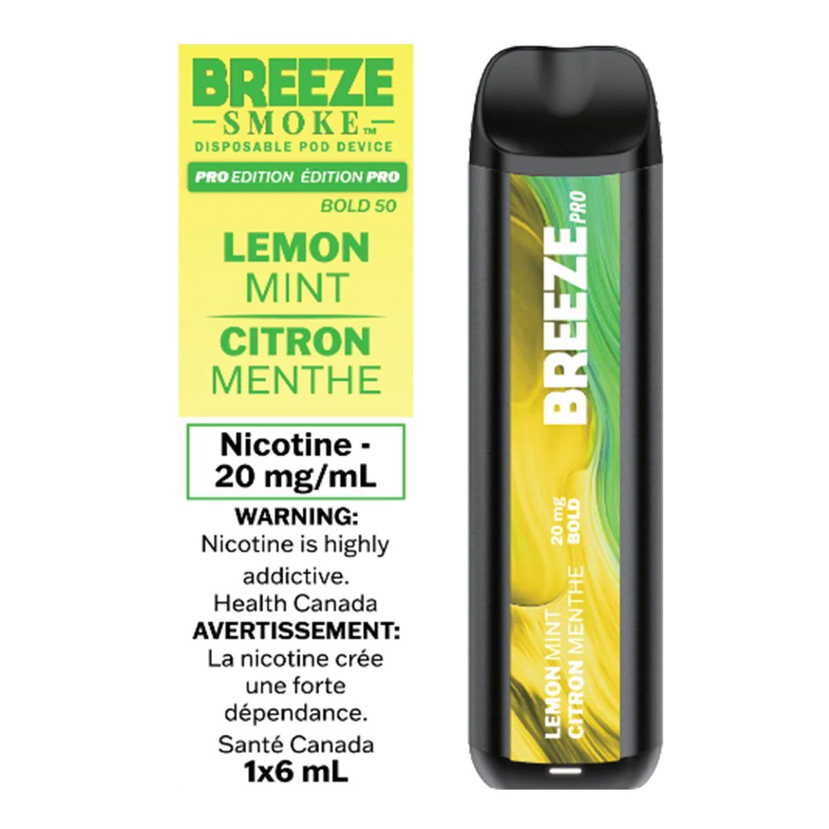 BREEZE PRO - Lemon Mint BREEZE PRO - Lemon Mint