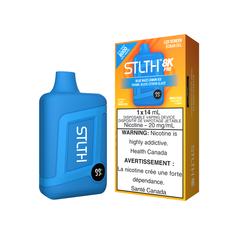 Stlth 8K Pro -Blue Razz Lemon Ice Stlth 8K Pro -Blue Razz Lemon Ice
