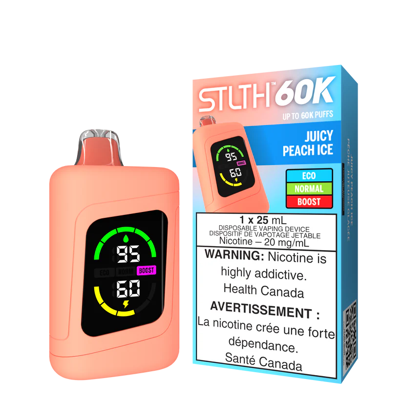 Stlth 60k - Juicy Peach Ice Stlth 60k - Juicy Peach Ice