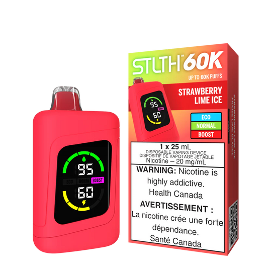 Stlth 60K - Strawberry Lime Ice