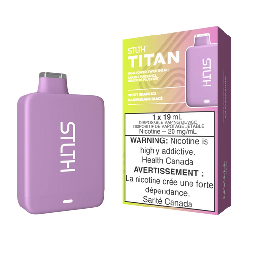 Stlth Titan - White Grape Ice