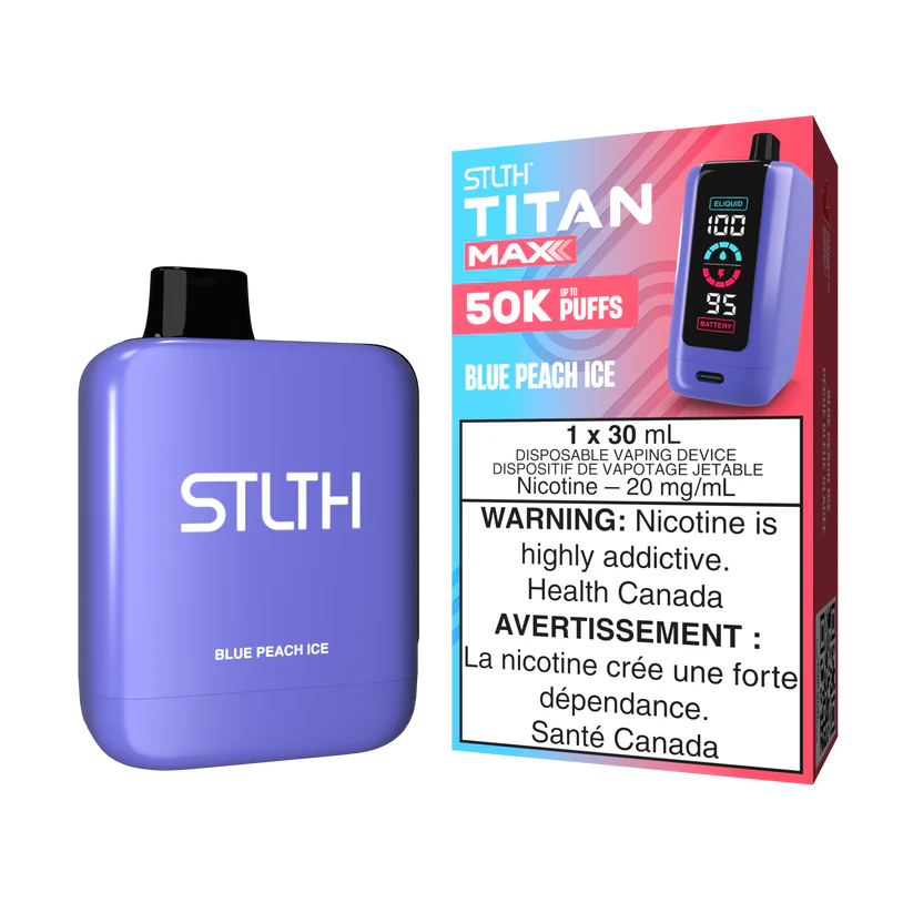 Stlth Titan Max - Blue Peach Ice Stlth Titan Max - Blue Peach Ice