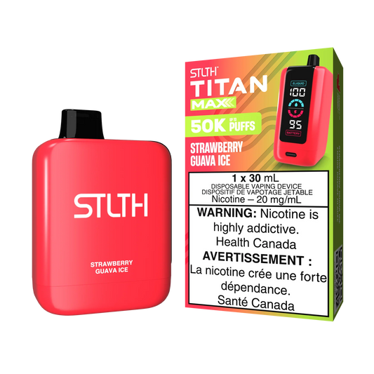 Stlth Titan Max strawberry guava ice