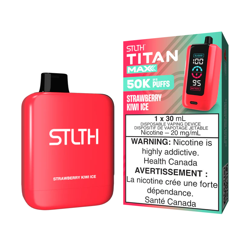 Stlth Titan Max - Strawberry Kiwi Ice Stlth Titan Max - Strawberry Kiwi Ice