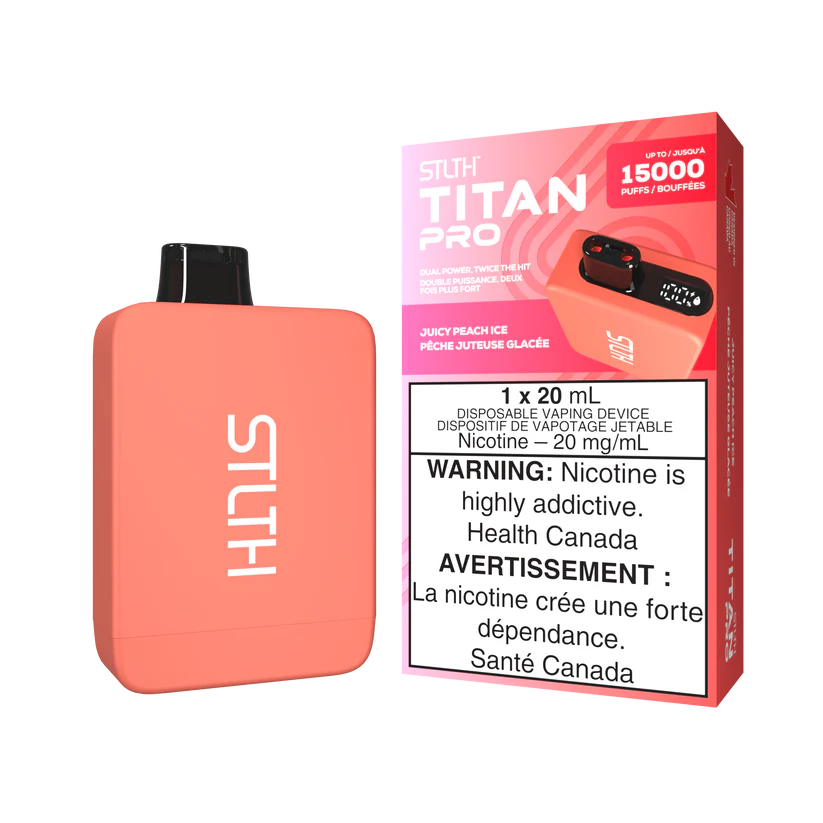 Stlth Titan Pro - Juicy Peach ice Stlth Titan Pro - Juicy Peach ice