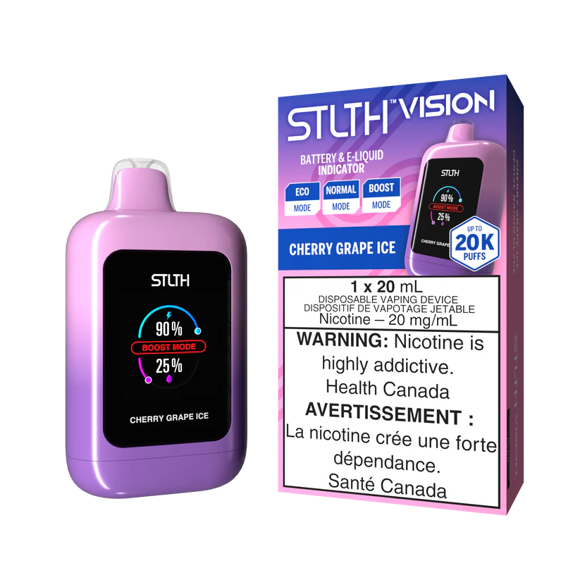 Stlth Vision - Cherry Grape Ice Stlth Vision - Cherry Grape Ice
