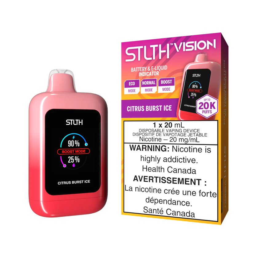 Stlth Vision - Citrus Burst Ice Stlth Vision - Citrus Burst Ice