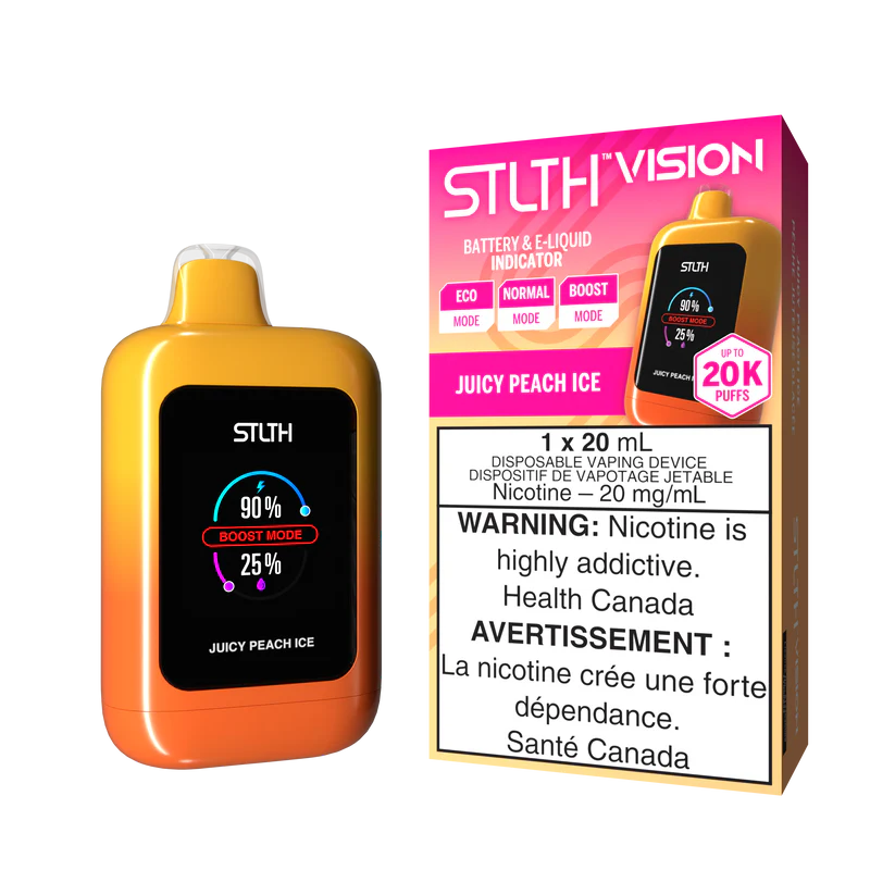 Stlth Vision - Juicy Peach Ice Stlth Vision - Juicy Peach Ice