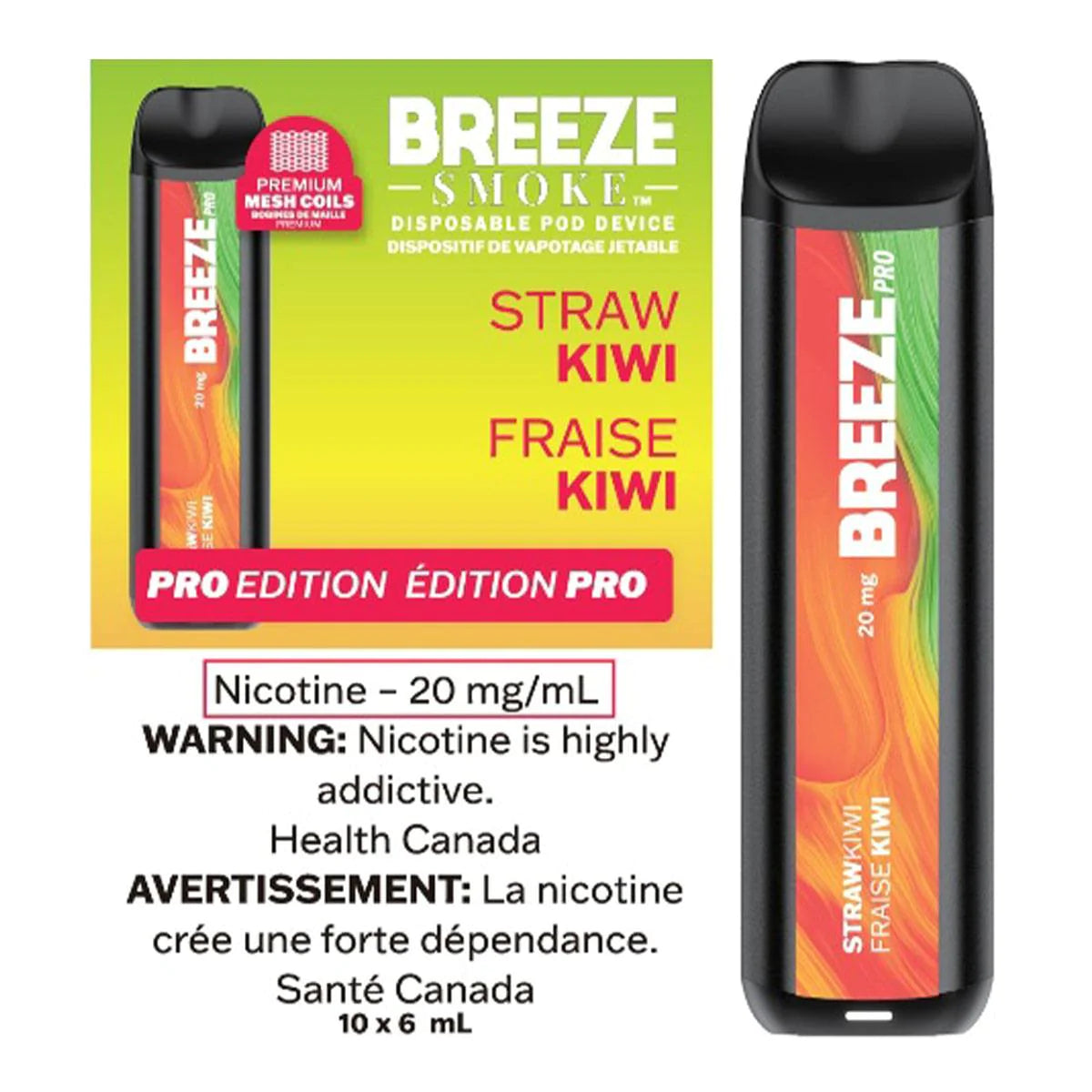BREEZE PRO - Strawberry Kiwi BREEZE PRO - Strawberry Kiwi