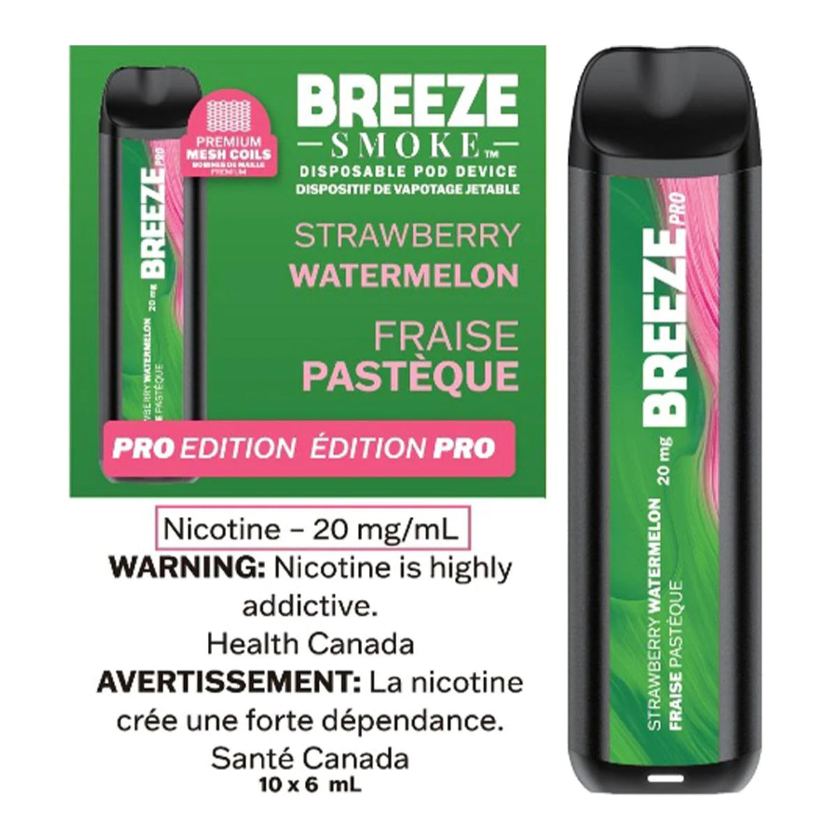 BREEZE PRO - Strawberry Watermelon BREEZE PRO - Strawberry Watermelon