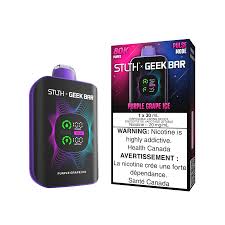 STLTH X Geek Bar 80k purple grape ice