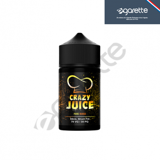 crazy juice 100ml pear mango 3mg