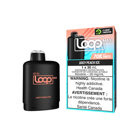 STLTH Loop Max – 70k Puffs Pod System-Juicy peach ice-20mg