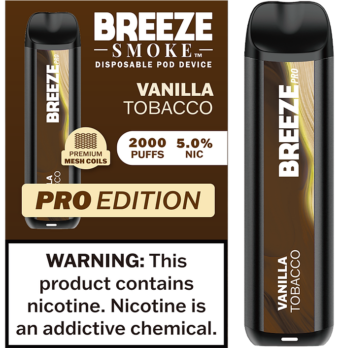 BREEZE PRO - Vanilla Tobacco BREEZE PRO - Vanilla Tobacco