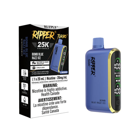 Ripper Turbo 3 - Bomb Blue Razz Ice