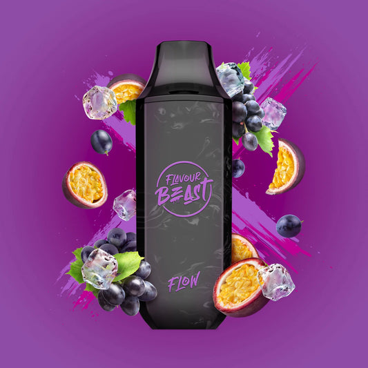 Flavor Beast Flow 4K - Groovy Grape Passionfruit Iced