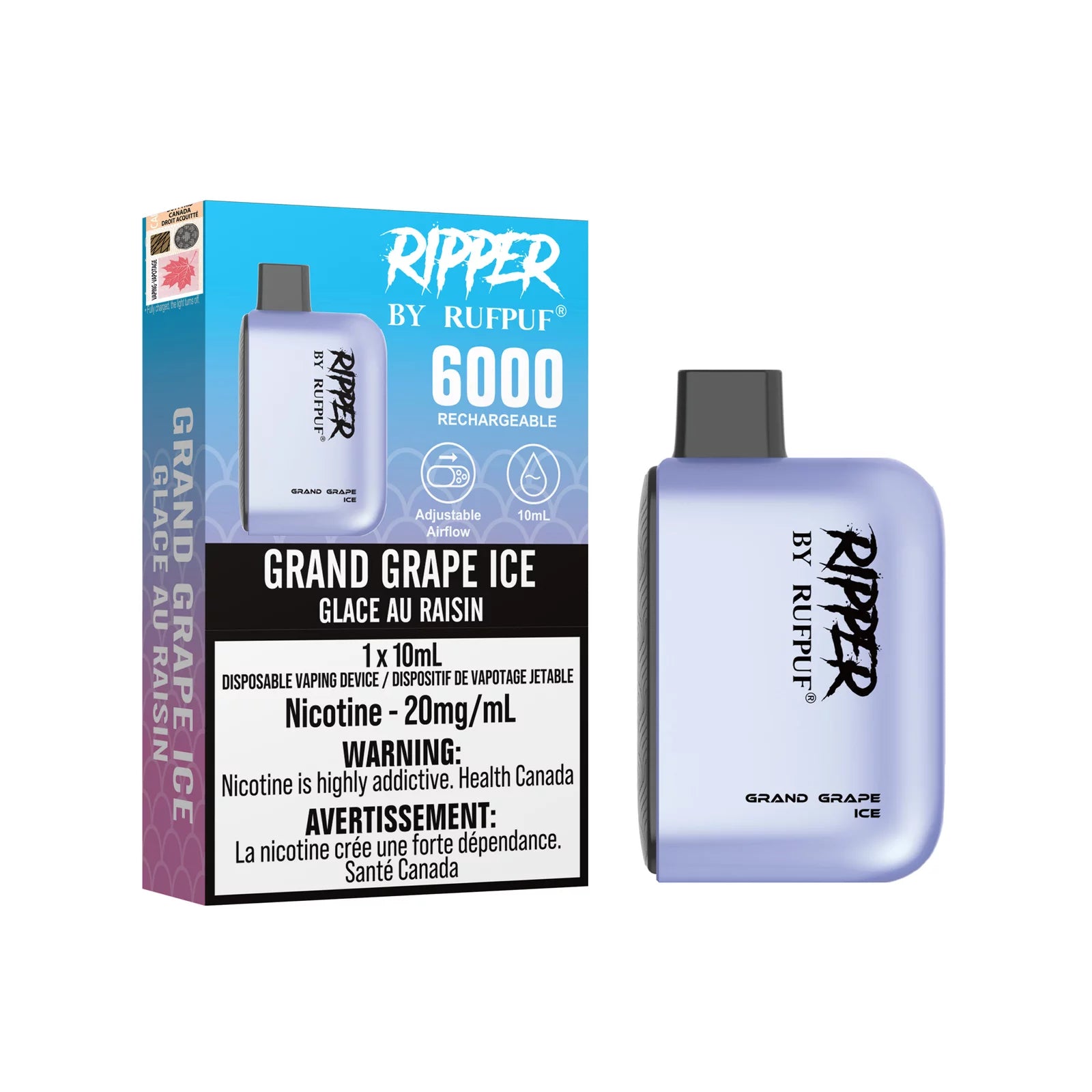 Ripper 6000 - Grand Grape Ice