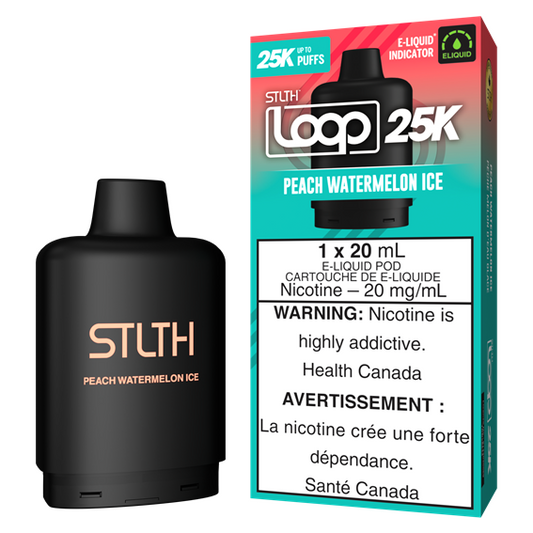 Stlth Loop 25k - Peach watermelon Ice