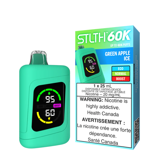 Stlth 60k - Green Apple Ice