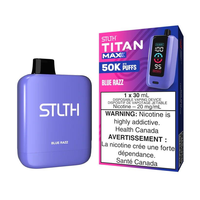 Stlth Titan Max - Blue Razz