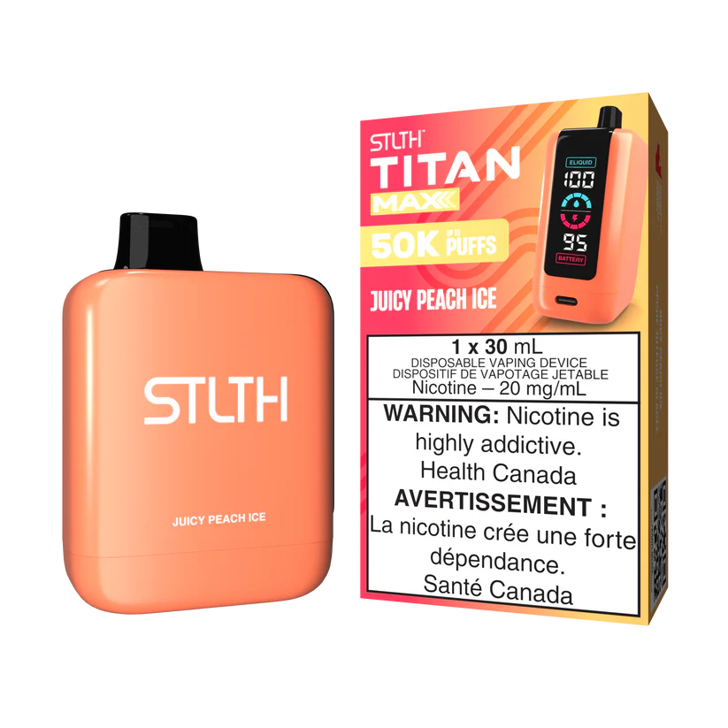 Stlth Titan Max - Juicy Peach Ice