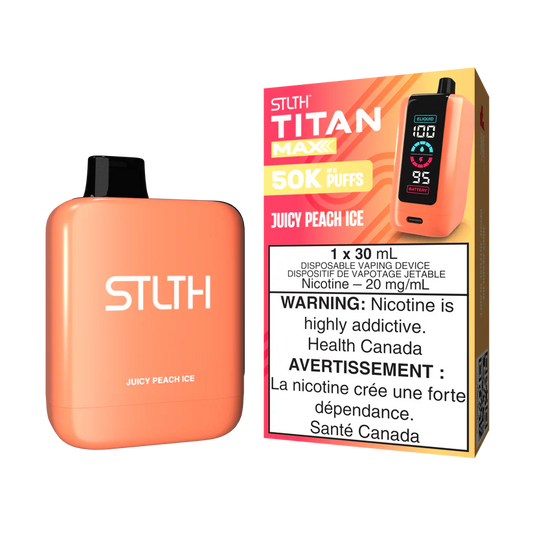 Stlth Titan Max - Juicy Peach Ice