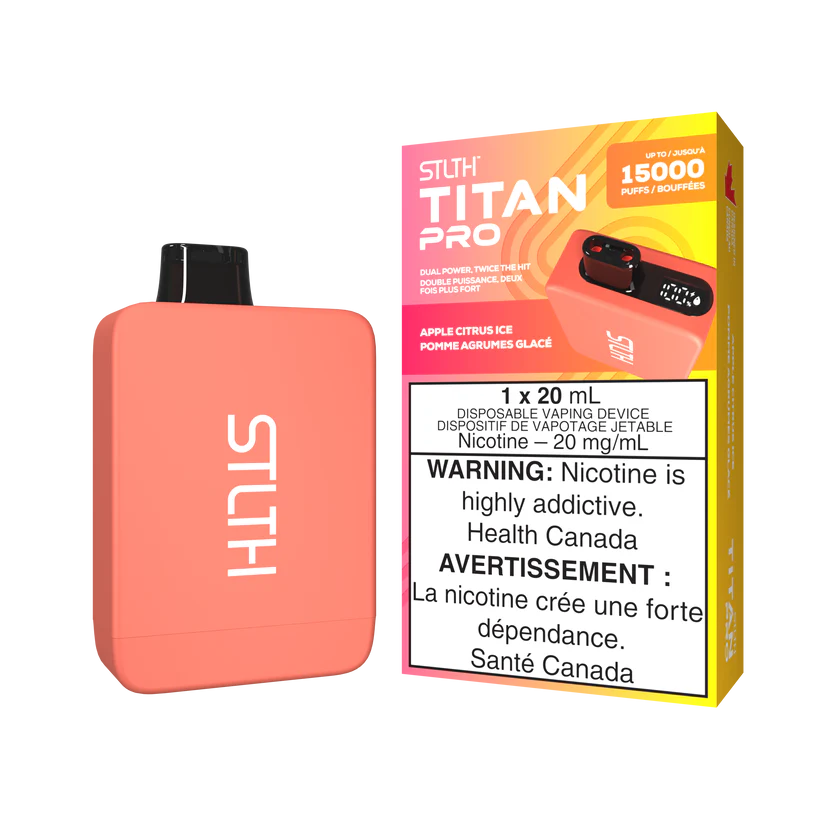 Stlth Titan Pro - Apple Citrus Ice