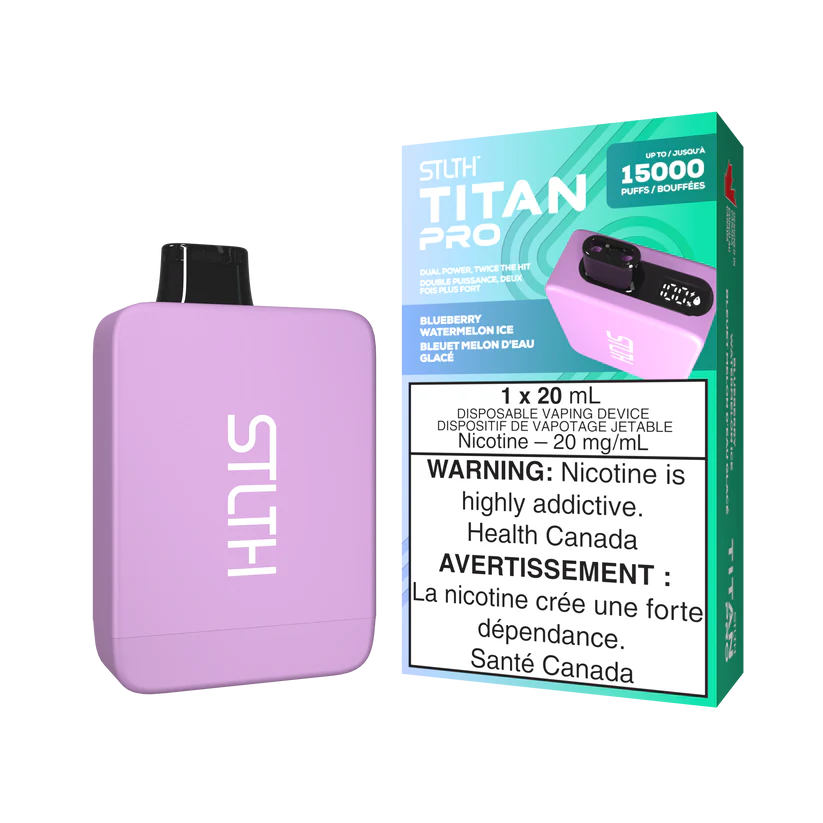 Stlth Titan Pro - Blueberry Watermelon Ice