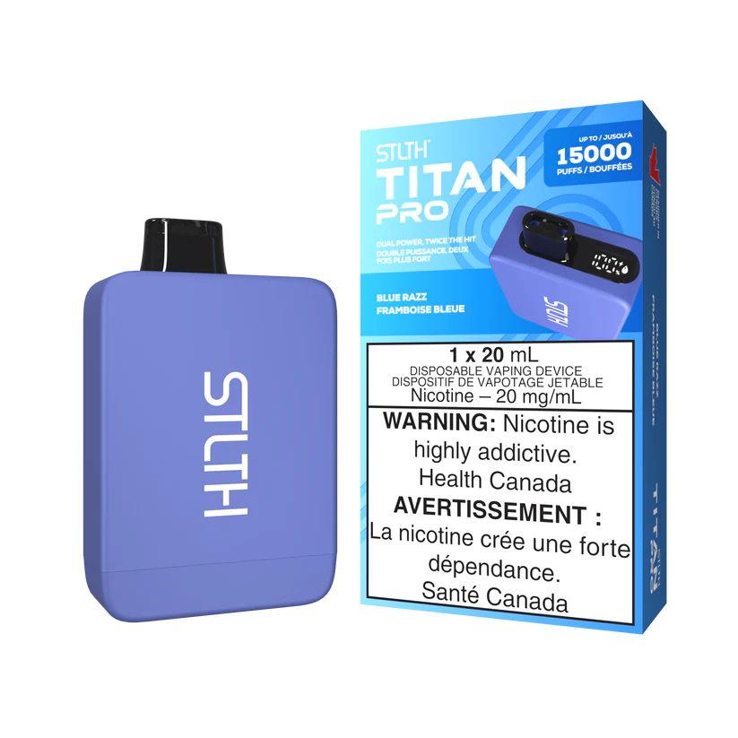 Stlth Titan Pro - Blue Razz