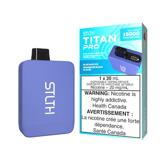 Stlth Titan Pro - Blue Razz Ice