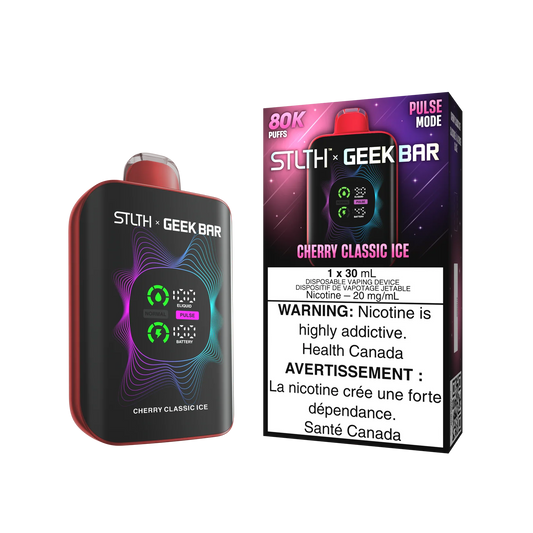 STLTH X Geek Bar 80k  Cherry Classic Ice