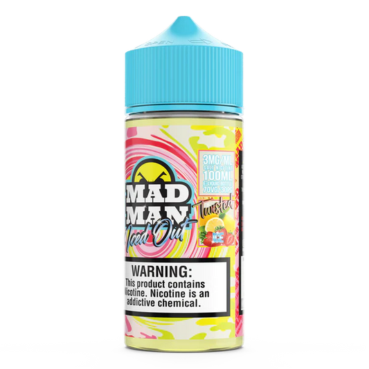 MADMAN - Ice twisted Strawberry & Lemon 100ml