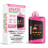 Kraze HD Mega - Stawberry Kiwi Ice