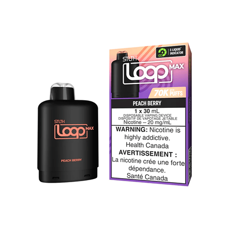 STLTH Loop Max – 70k Puffs Pod System-Peach berry-20mg