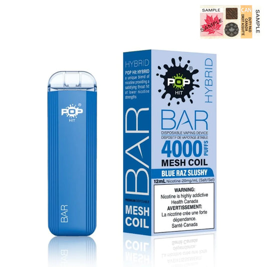 Pop Hybrid Bar 4000 - Blue Raz Slushy