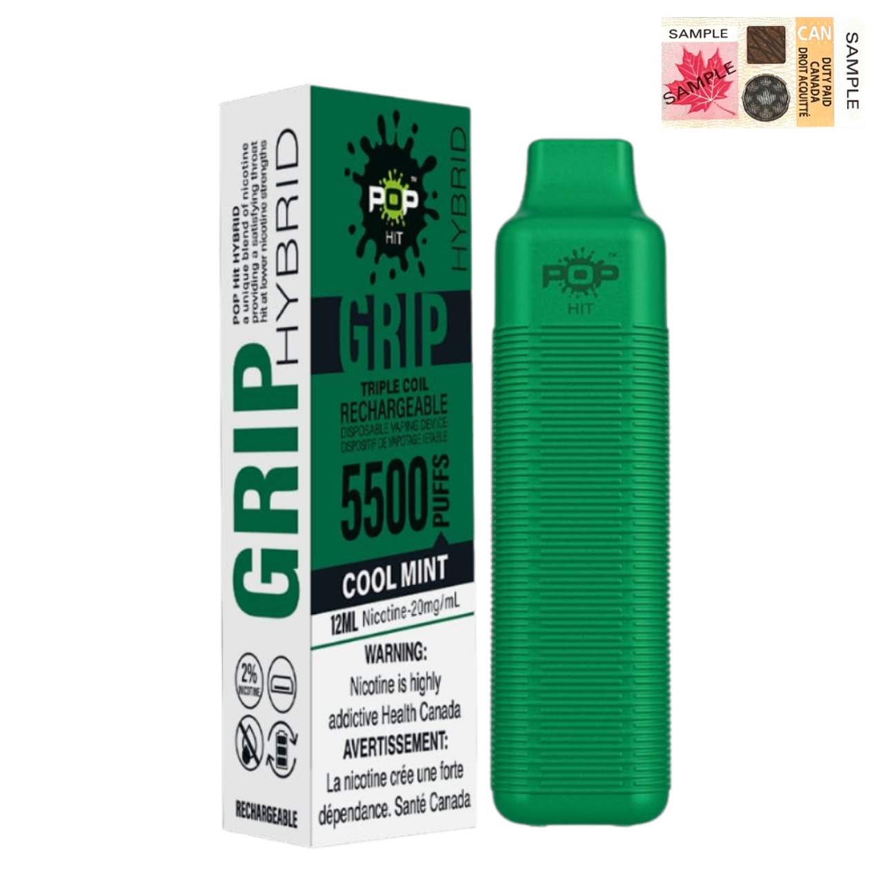 Pop Hybrid Grip 5500 - Cool Mint