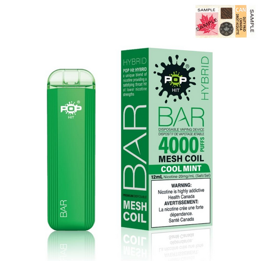 Pop Hybrid Bar 4000 - Cool Mint
