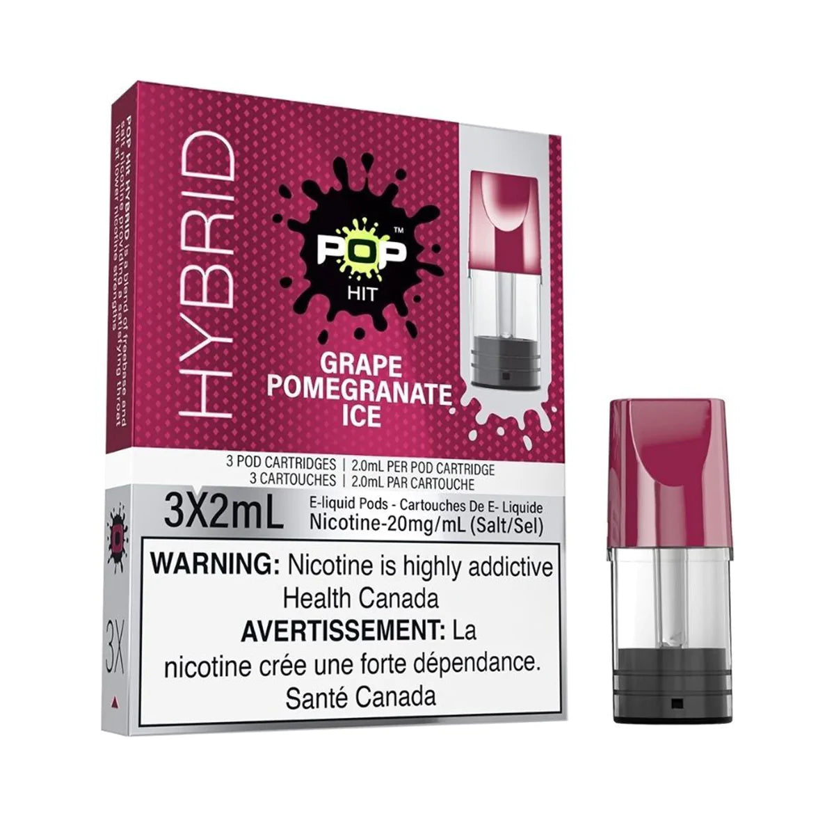 POP Pods Hybrid - Grape Pomegranate Ice