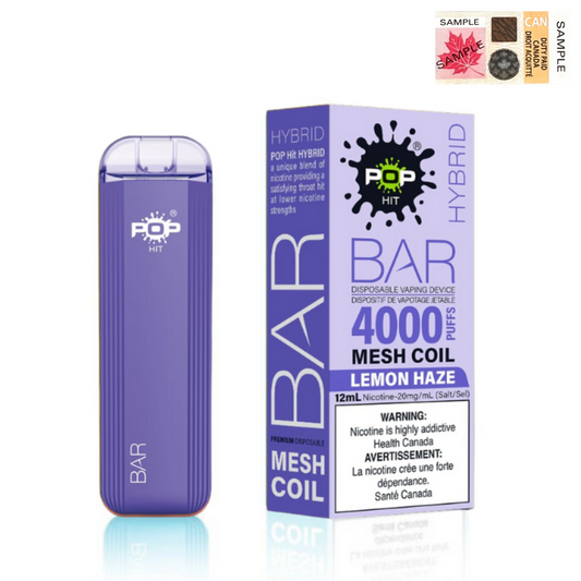 Pop Hybrid Bar 4000 - Lemon Haze